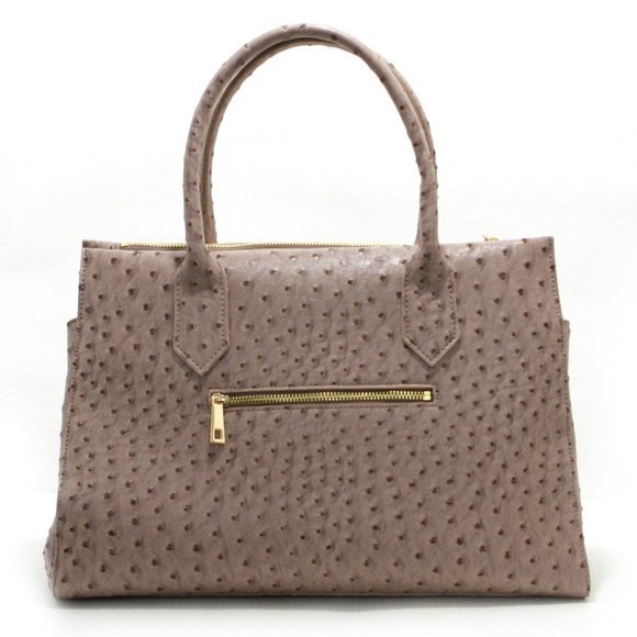 GUNAS New York Koko Vegan Ostrich Satchel - Picture 2 of 2